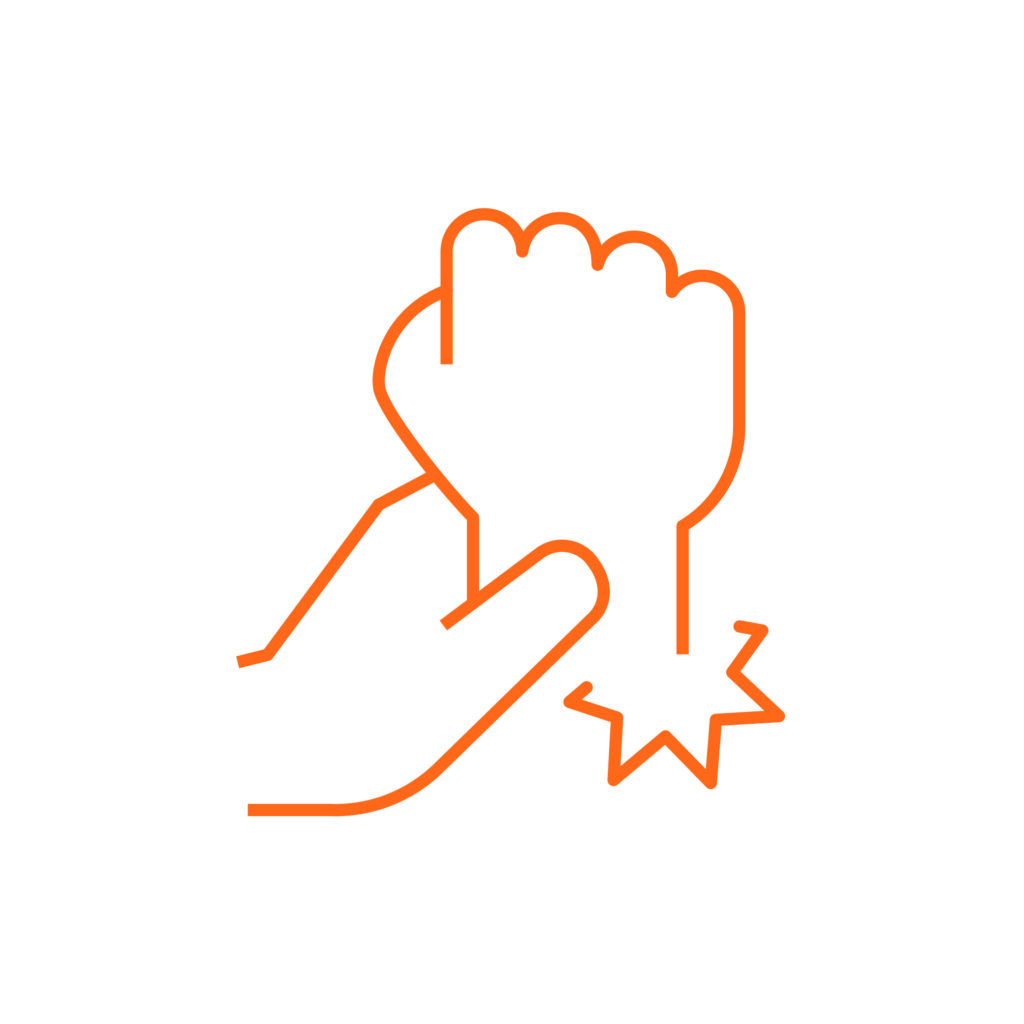 Wrist and hand icon